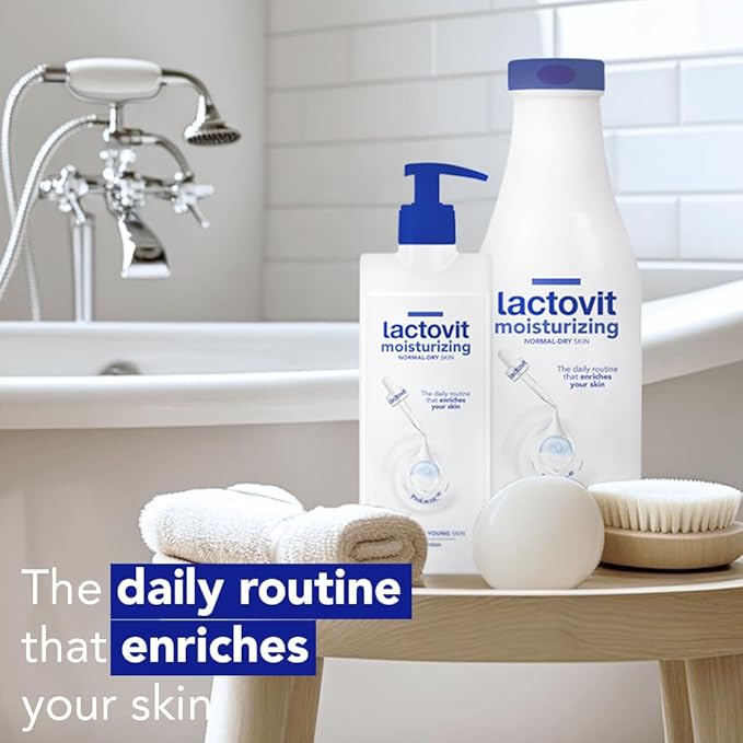 Lactovit | Moisturizing Body Lotion | Nourishing Care for Normal & Dry Skin | With ProLactiC10, Collagen & Elastin Booster | Smooth & Youthful Skin | Dermatologist Recommended | 400 ml