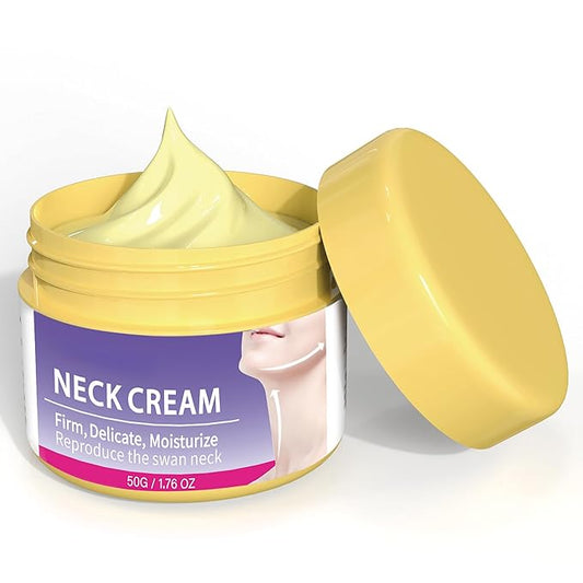 Neck Firming and Anti-Wrinkle Cream, Moisturizing Cream, Lift Sagging Skin & Improve Fine Lines & Relieve Dryness & Even Skin Tone, 1.76 OZ, for All Skin Types.