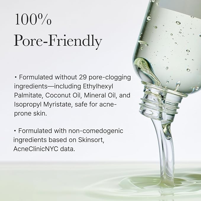 Pore Melt Mochi Makeup-Removing Cleansing Oil, Non-Comedogenic, Rice Amino Acids HD, Vitamin E, Cica, & Ceramide, 6.76 fl oz