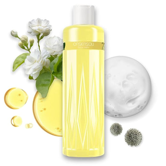 Natural Shampoo for Women, Anti Frizz Shampoo for Men with Hot Spring Yeast, Green Algae, Amino Acids & Vitamins from Japan, Paraben & Sulfate Free SHAMPOO 10.1 Fl Oz KABOSU CITRUS
