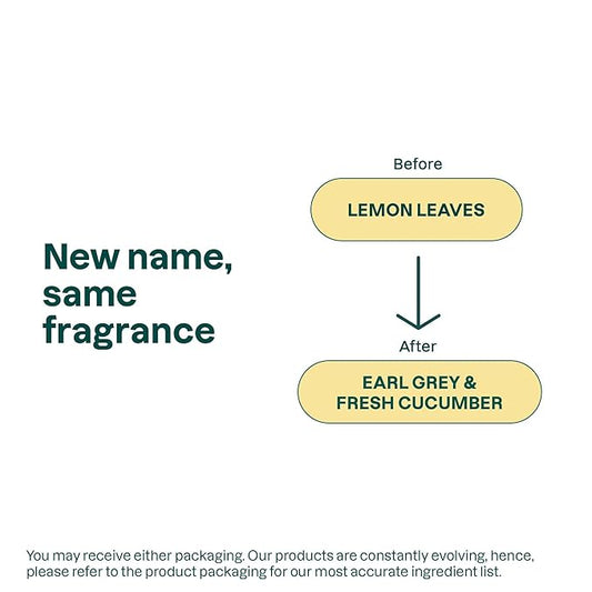 ATTITUDE Body Wash, EWG Verified Shower Gel, Dermatologically Tested, Plant and Mineral-Based, Vegan Personal Care Products, Lemon Leaves, 16 Fl Oz