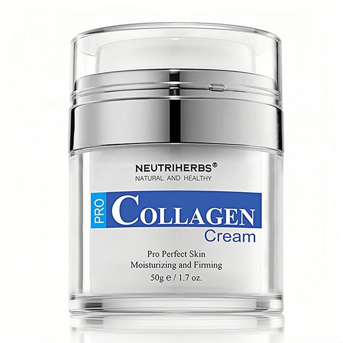 Neutriherbs Face Cream Collagen Facial Moisturizer, Reduce Black Spots and Blemishes,Persistent Moisturizing Reduce Fine Lines 1.7OZ