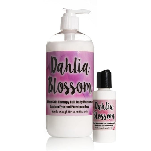 The Lotion Company 24 Hour Skin Therapy Lotion Combo Kit, Dahlia Blossom