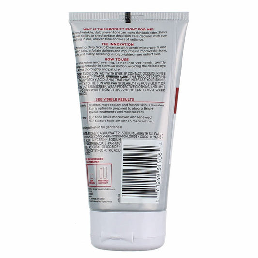 Revitalift Brightening Facial Cleanser for Dull & Aging Skin – Deep Cleansing Foam with Gentle Exfoliation | L’Oreal Paris K2039700, 100ml