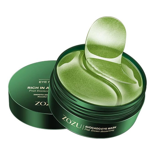 Green Cosmos 24k Under Eye Patches - 30 Pairs - Under Eye Mask for Eye Care,Hydrating Moisturizing Eye Mask Patch Under Eye Patches for Dark Circles and Puffiness (Avacado)