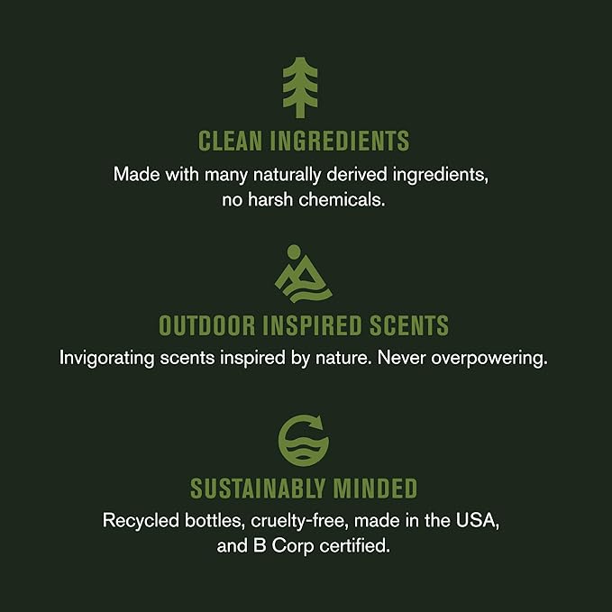 Every Man Jack Nourishing Cedar + Red Sage Mens Body Wash for All Skin Types - Naturally Derived Ingredients - Cleanse and Hydrate Skin with Coconut and Glycerin - 24oz 2 Bottles