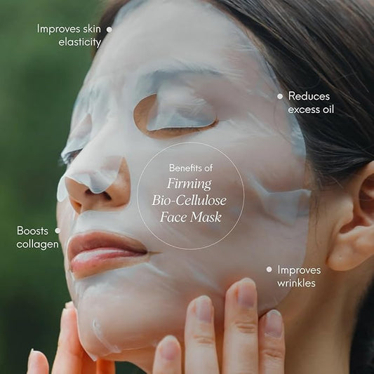 Wellnature™ The Original Overnight Deep Collagen Mask - It's Giving Glass Skin Sleep Mask - Deep Hydrating Bio-Collagen + Oligo-Hyaluronic Acid Facemask - Skincare For All Skin Types, Pack of 4