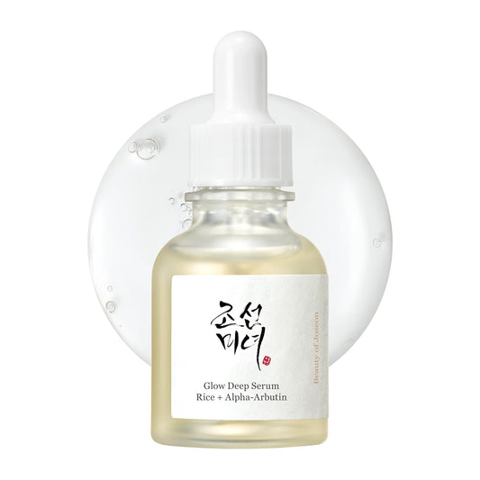 ✨ Glow Deep Rice & Alpha-Arbutin Serum – Brightening Korean Skincare for Uneven Skin Tone (30ml)