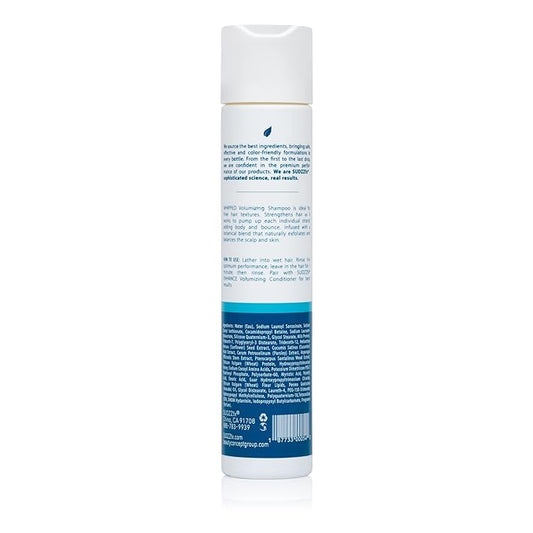 SUDZZFX Whipped Crème & Honey Volumizing Shampoo - For Men & Women - Protect & Repairs Damaged Hair - Silky and Smooth Shampoo for Dry Hair - Sulfate Paraben Free- 10.1 Fl Oz