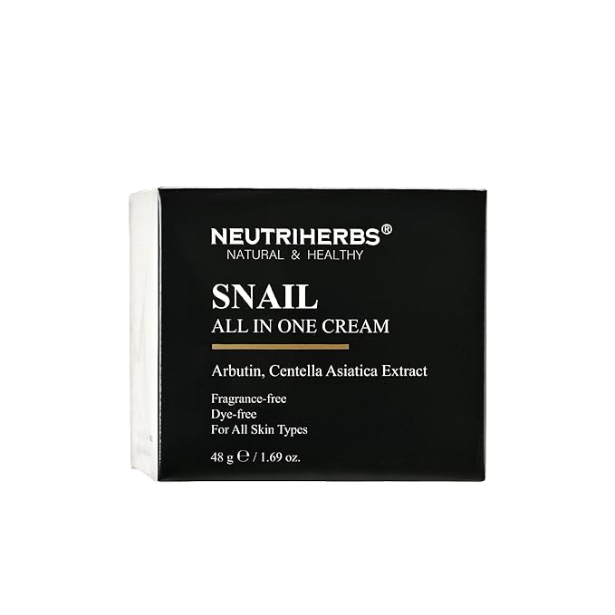 Neutriherbs Pro 10% Snail Mucin Moisturizer, Face Cream For Women & Men, 20X Concentrated Anti-Aging & Skin Repair, USA-Sourced Snail Secretion Filtrate - 1.69 oz