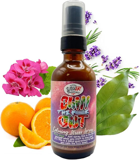 Wild Essentials All Natural Essential Oil Sprays, 2 Ounce, 60ml, Organic Witch Hazel, Aromatherapy, Made in USA