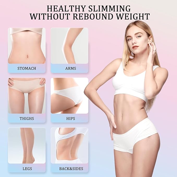 B Flat Belly Firming Cream - Moisturizing & Firming for Stomach, Body Lotion for Women and Men,Thighs and Butt 125 ML +5 ML