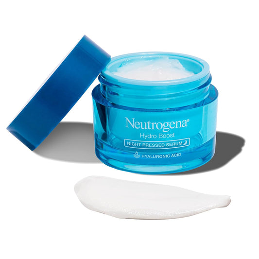 🧴✨ Hydro Boost Night Pressed Serum – Deep Hydration Hyaluronic Acid Moisturizer for Extra Dry Skin – Overnight Repair Face Cream for Dewy & Revitalized Skin (1.7 oz) 🌙💧