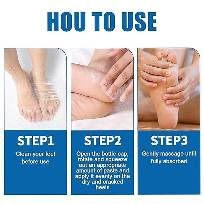Crack Feet Prevention Stick, Anti Crack Foot Cream Stick, Foot Care Cream Cracked Feet, Moisturizing Foot Balm, Softening and Nourishing Cream for For Dry Heels
