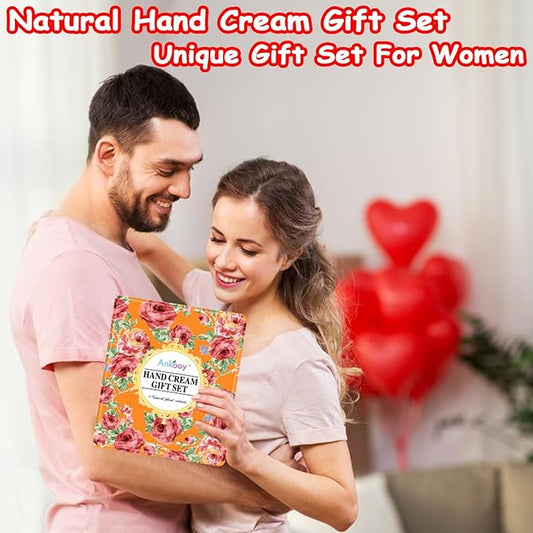 10 Pack Hand Cream Gifts Set,Mothers Day Gifts,Birthday Gifts for Women,Natural Plant Fragrance Scented Hand Lotion Travel Size Mini Lotion Shea Butter,Teacher Gifts,Gift for Mom Thank You Gifts