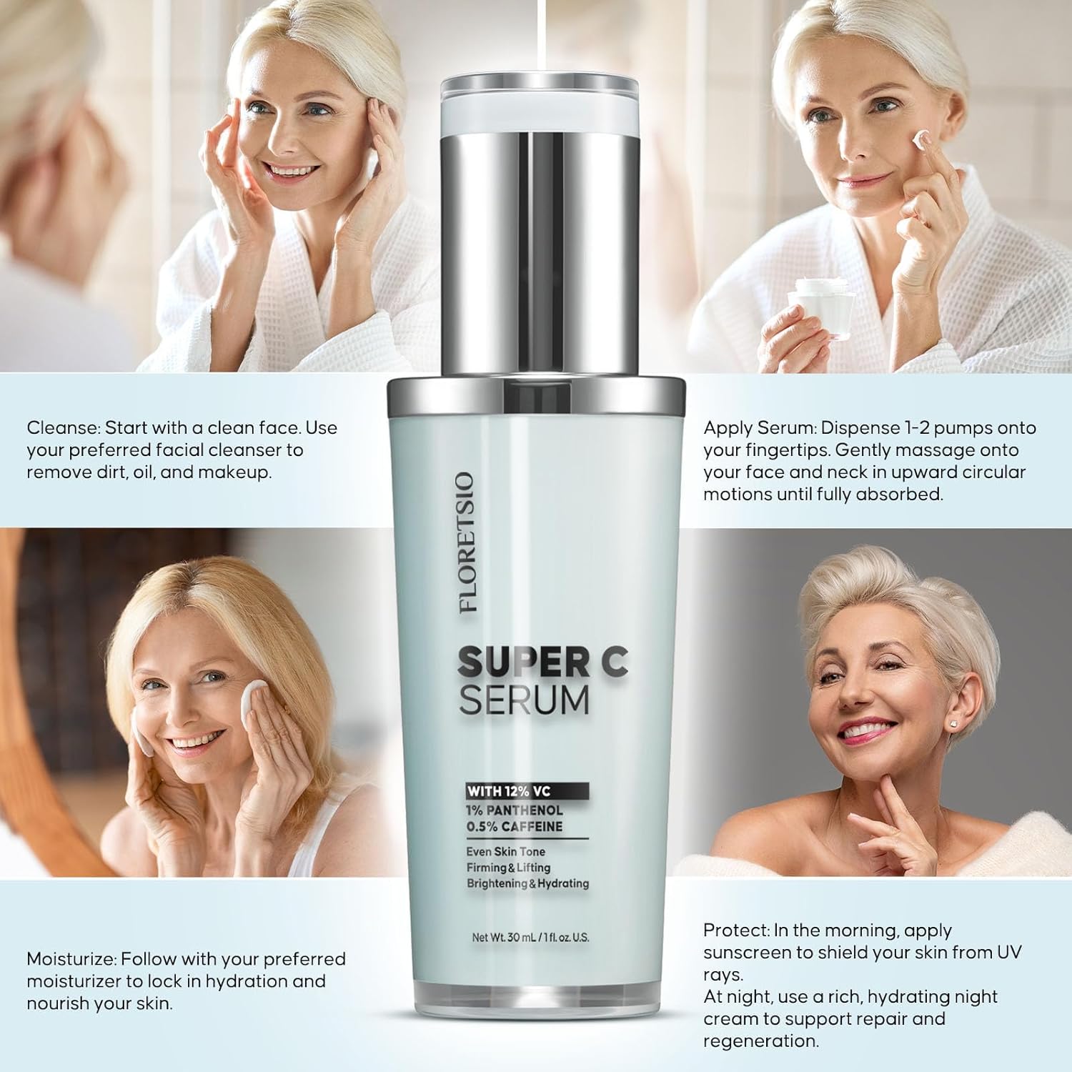 TimeCare C Serum – Gentle Lifting Formula for Dry, Tired Skin