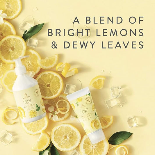 Thymes Moisturizing Hand Lotion for Dry Skin - Moisturizer for Beauty and Personal Care - Luxury Hand Lotion for Women & Men with Shea Butter & Vitamin E (Lemon Leaf, 9 fl oz)