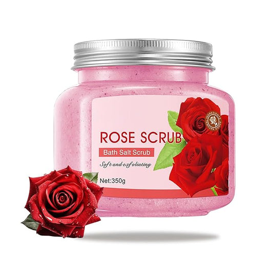 Premium Body Scrub to Exfoliate & Moisturize Skin,Deep Cleansing Body Exfoliator Scrub for Men & Women,Long Lasting Hydrating Smooth exfoliating Body Salt Scrub for All Skin Types I