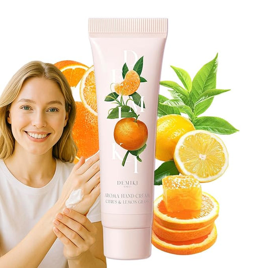 Shea Butter Hand Cream for Dry Cracked Hands | Japanese Skin Care Hand Lotion with Shea Butter, Coconut Oil | Hand Cream for Women | Travel Essentials | Travel Size 50g/1.7fl. oz