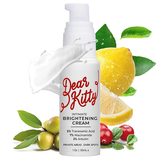 Dark Spot Cream for Intimate Areas - Tranexamic Acid & Niacinamide Serum for Women - Body Cream for Bikini Line, Underarms, Inner Thigh - Even Tone for Sensitive Skin - 1 oz