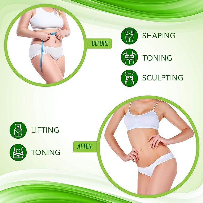 Anti-Cellulite Gel Cream – Body Moisturizer for Arms Legs and Stomach – Lift and Slim body cream by Shape and Tone 150 ml