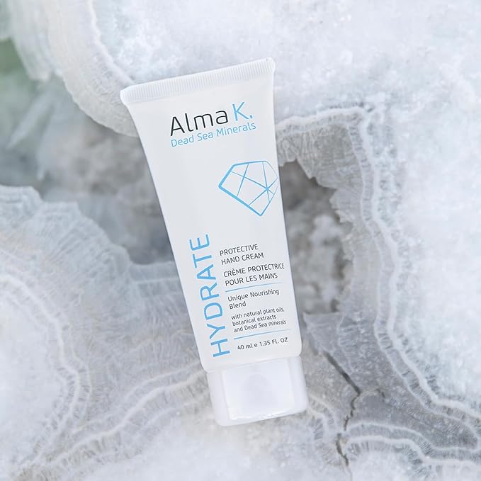 ALMA K Protective Hand Cream - Hand Cream for Women - Cocoa Butter Lotion - Moisturizing Lotion for Dry Hands - Hand Lotion for Dry Skin - 1.3 oz
