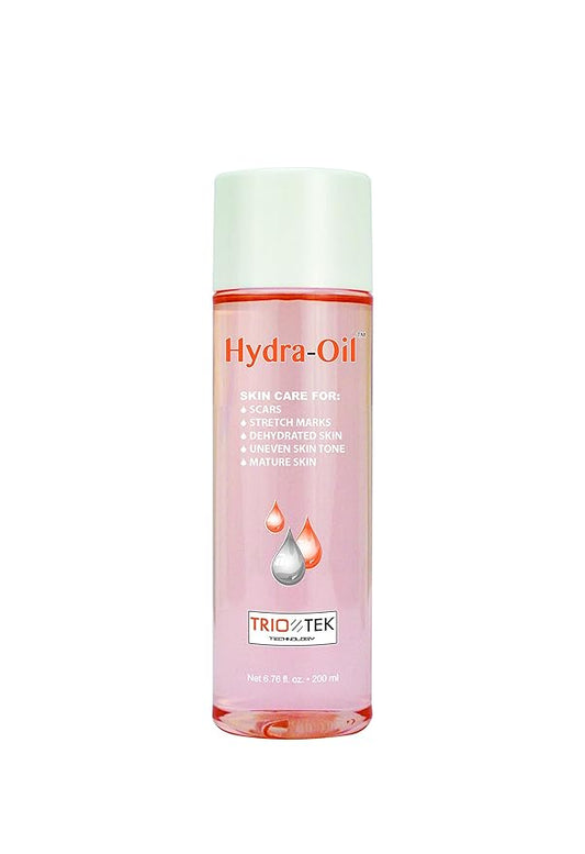 Scar Removal Serum - 200 ml Hydrating Oil for Face and Body - Treatment for Acne Scars, Stretch Marks, and Dark Spots - Vitamin E & A