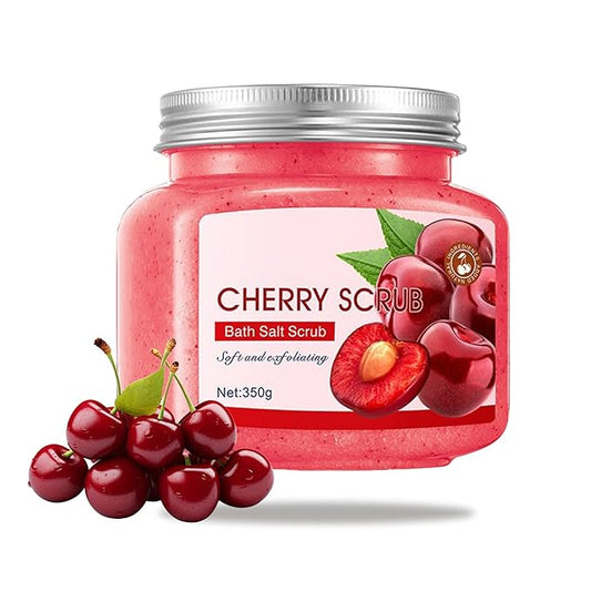 Premium Body Scrub to Exfoliate & Moisturize Skin,Deep Cleansing Body Exfoliator Scrub for Men & Women,Long Lasting Hydrating Smooth exfoliating Body Salt Scrub for All Skin Types F