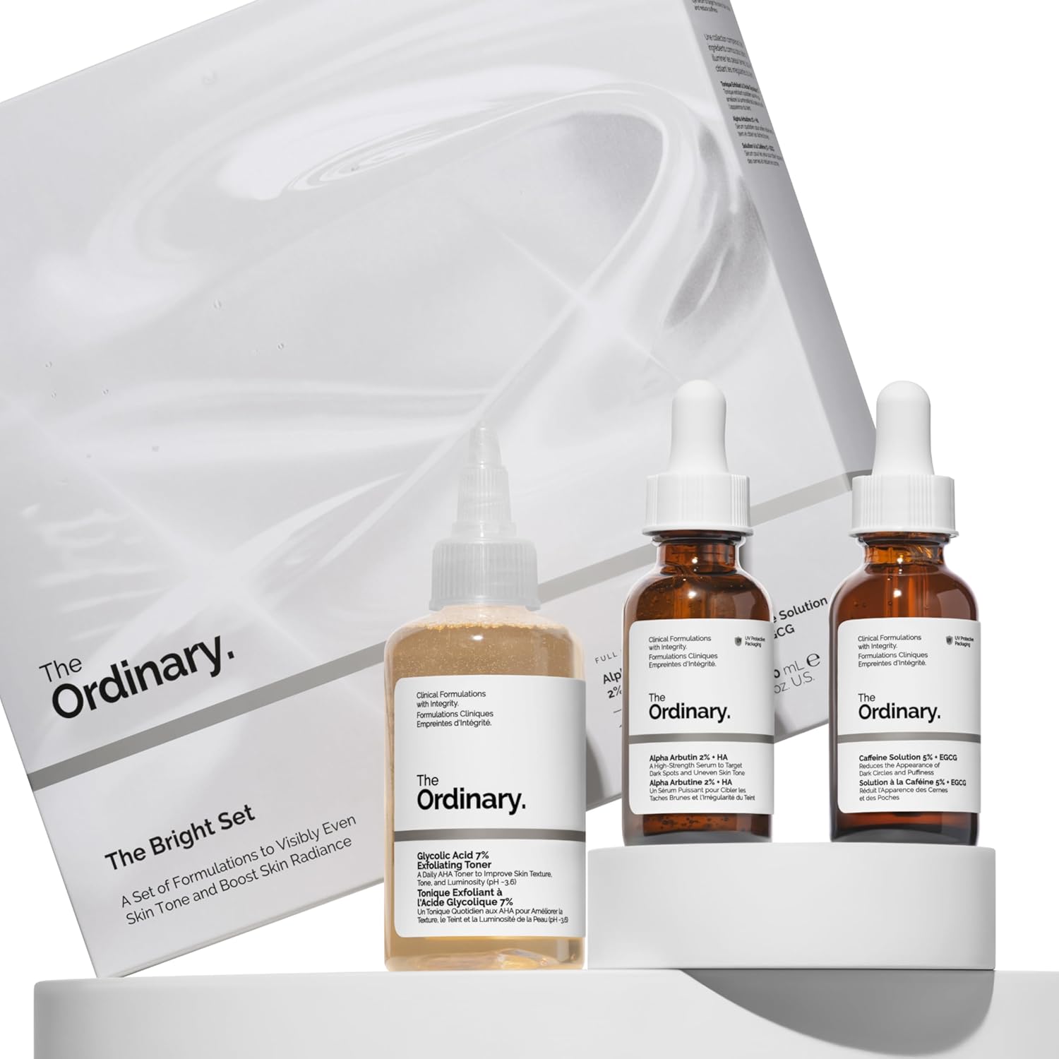 The Ordinary Bright Set – 3-Step Radiance Skincare Kit ✨🌿