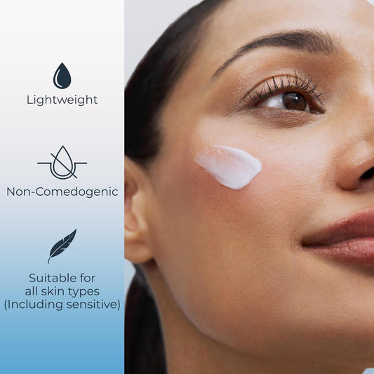 Hydrating Face Lotion & Night Cream Set – Daily SPF 30 Moisturizer + Hyaluronic Acid Night Cream for Anti-Aging, Fine Lines & Wrinkles, Korean Skincare Set (2 x 2.5 Oz)