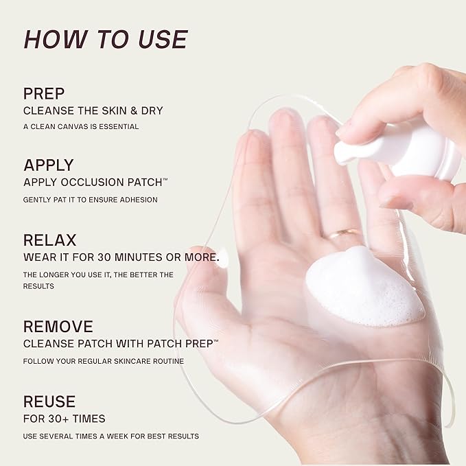 Dermaclara Forehead Patch - Forehead Wrinkle Patches for Face Overnight, Silicone Patches, Reusable Treatment for Wrinkles, Repair & Restore, Up to 30 Uses - 1 Patch