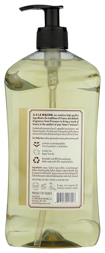 A LA MAISON Oat Milk Body Wash 25.36 Fl Oz, 1 Pack