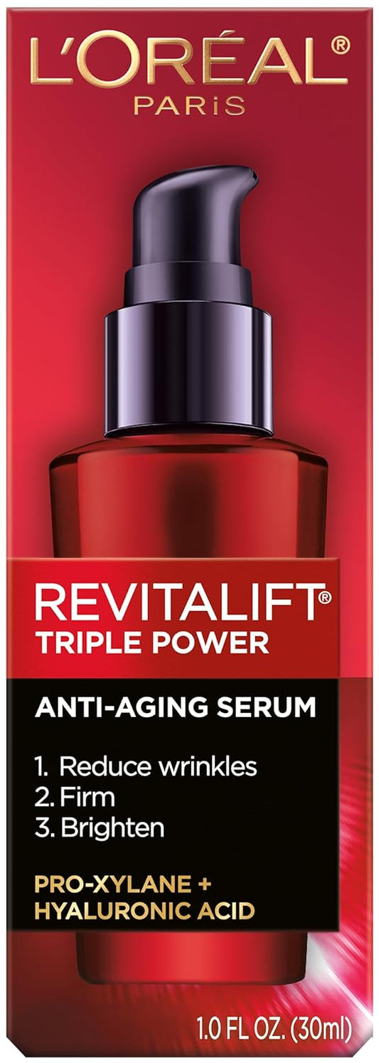 Revitalift Triple Power Anti-Aging Serum – Hyaluronic Acid, 1 oz ✨💧