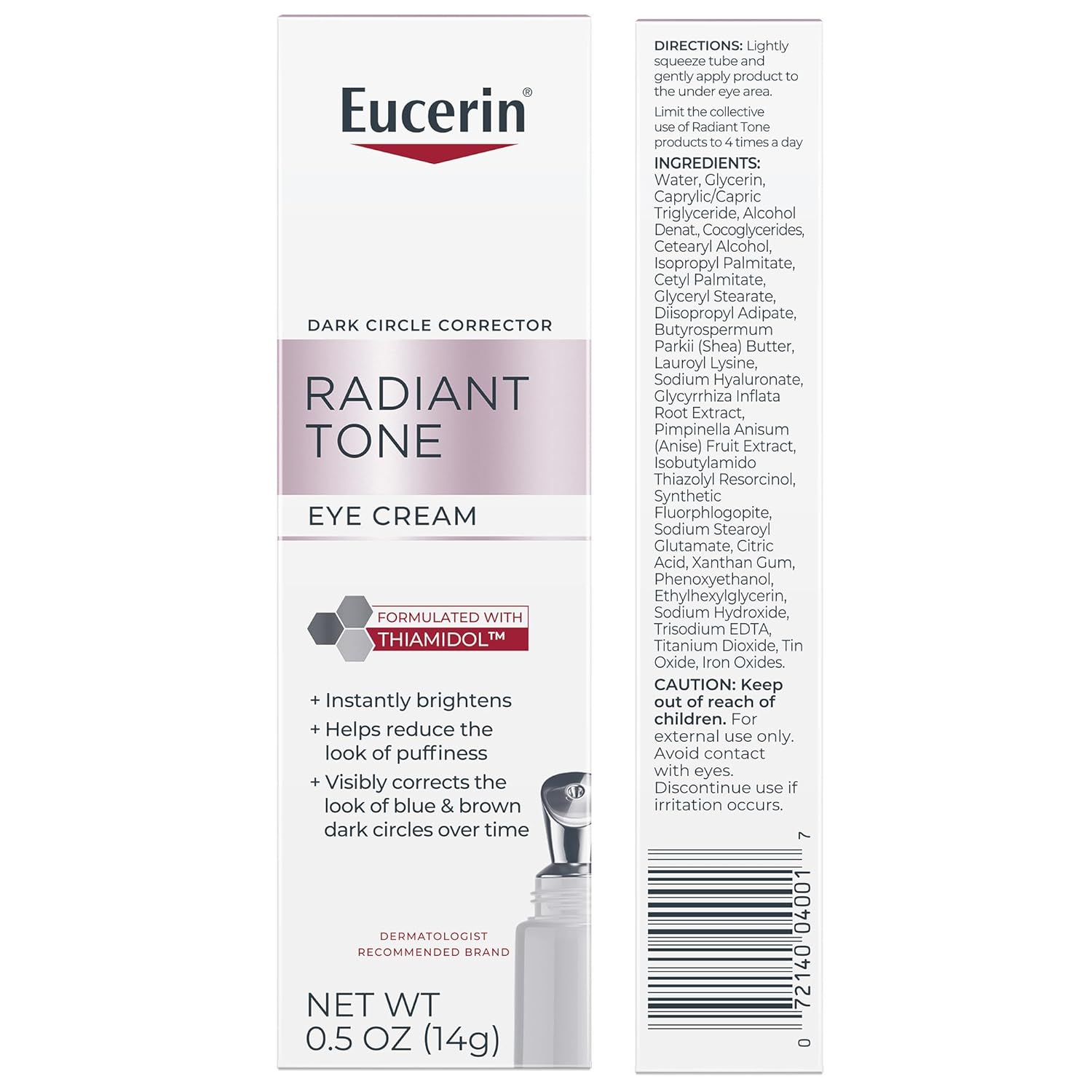 Radiant Tone Eye Cream – Dark Circle Corrector, 0.5 oz 👁️✨