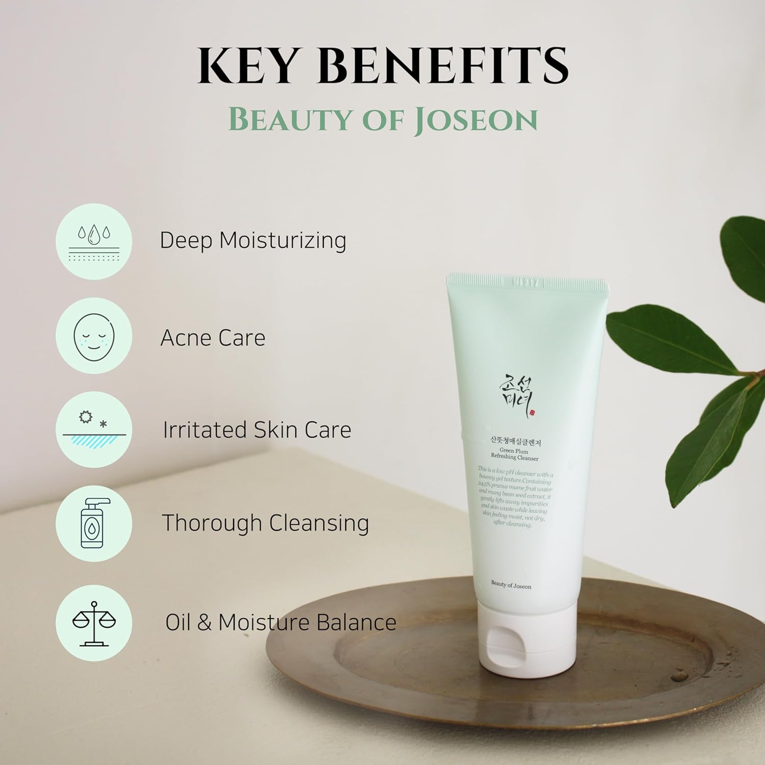 💧 Beauty of Joseon Cleansing & Moisture Trio – Ginseng Cleansing Oil, Green Plum Cleanser & Ginseng Essence Water (Korean Skincare Set)