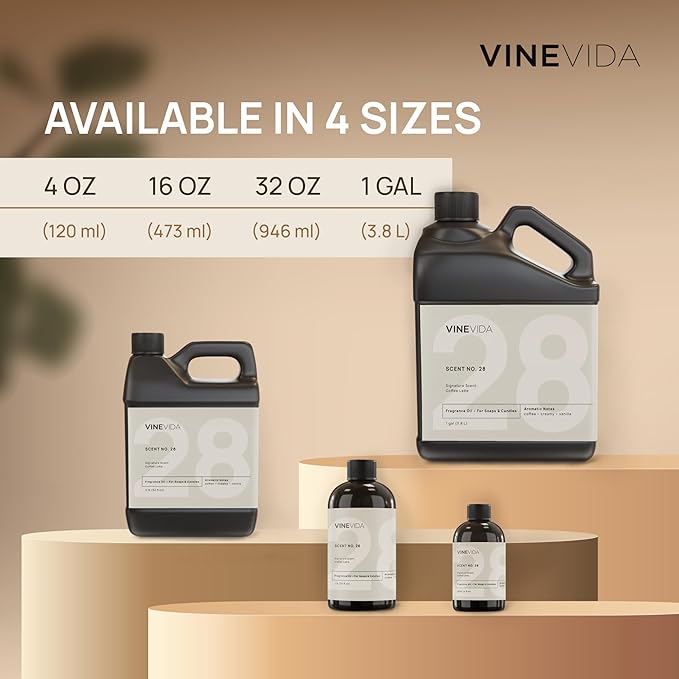 VINEVIDA [4 Fl Oz] Lavender Vanilla Fragrance Oil for Cold Air Diffusers, Essential Oils for Diffuser Oil Refill & Air Freshener Room Spray