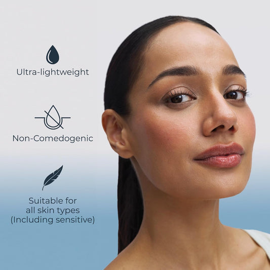 Hydrating Hyaluronic Acid Face Serum – Lightweight Anti-Aging Moisture Booster for Fine Lines & Wrinkles – Daily Facial Serum for All Skin Types, 1 Fl Oz