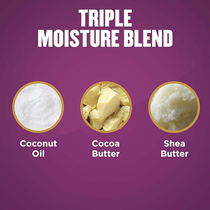 Gold Bond Cocoa Butter Glow Daily Hydrating Lotion with Shea Butter, Cocoa Butter & Coconut Oil, Exfoliating Moisturizer for Dry Skin, 14 oz.