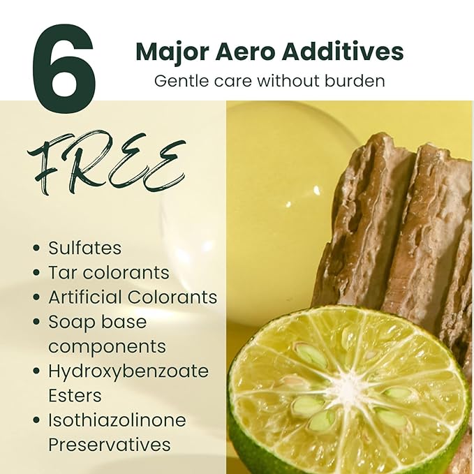 Moisturizing Body Wash for Dry Skin Women & Men, Full Body Washes with Hot Spring Yeast, Green Algae Extract & AHA from Japan, Natural Body Wash, Daily Use, 10.1 Fl Oz