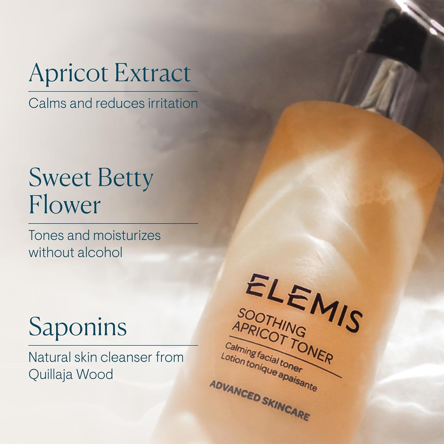 Soothing Apricot Facial Toner – Alcohol-Free Toner with Natural Apricot Extract for Calming, Hydrating & Balancing Skin – Gentle Korean Skincare for Sensitive & Dry Skin – 200ml