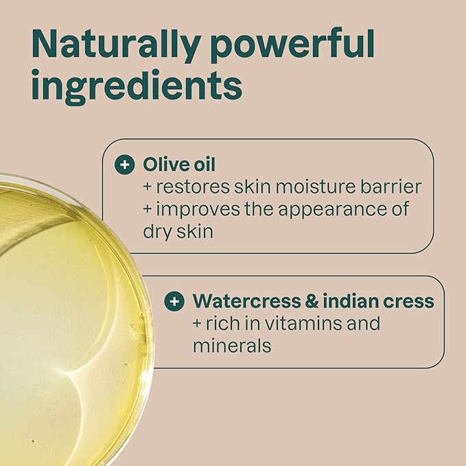 ATTITUDE Body Soap Bar, Natural Origin, Protects and Softens Dry Skin, Watercress, Indian Cress & Olive Oil, Made in Canada, EWG Verified & Vegan, Sandalwood, 4 Oz (Pack of 6)