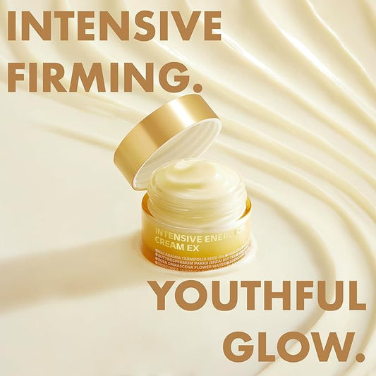 ISOI Intensive Energizing Cream EX, Deep Moisturizing Formula for Skin Elasticity, Face & Neck Cream for Tightening & Firming & Lifting, Korean Skin Care, (2.03 fl. oz, 60ml)