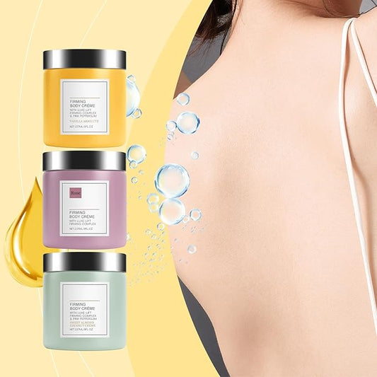 Champagne Lift Firming Body Cream, with Pink Pepperslim for Nourishes Skin Lift Firming Hydrating Cream (Vanilla)