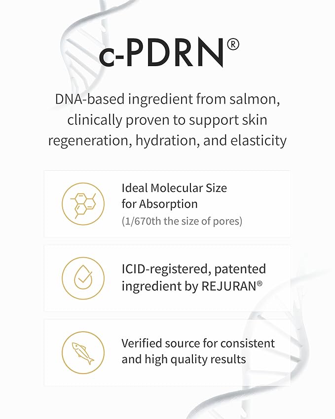 REJURAN® Turnover Active Cream Enhanced, DOT™ c-PDRN® – Deep Rejuvenation Salmon DNA PDRN Face Moisturizer for Collagen Boosting, Skin Elasticity, Firming, and Lifting. Korean Skincare. (1.69 fl oz)