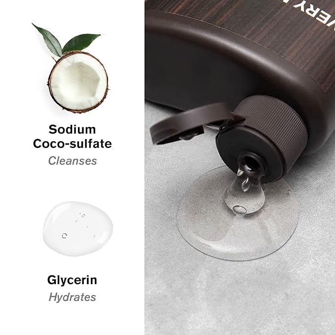 Every Man Jack Men's Body Wash Variety Pack - Includes 3 Body Washes with Natural Ingredients & Incredible Scents - Amber + Sandalwood, Cedar + Red Sage, Sea Minerals + Citron Fragrances (3 Pack)