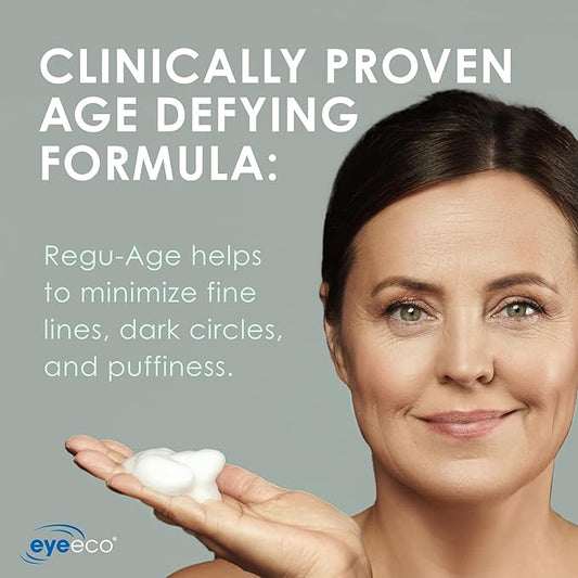 Age-Defying Tea Tree Eyelid and Facial Cleanser - 180mL - Non-Irritating Eyelid Cleanser and Face Wash with Shea Butter and Vitamin E