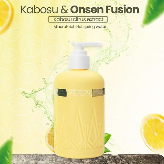 Moisturizing Body Wash for Dry Skin Women & Men, Full Body Washes with Hot Spring Yeast, Green Algae Extract & AHA from Japan, Natural Body Wash, Daily Use, 2EA, Each 10.1 Fl Oz