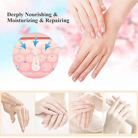 5 Pack Hand Cream For Chapped Hands,Natural Botanical Fragrance Hand Lotion,Mini Hand Cream For Working Dry Hands,Moisturizing Travel Size Hand Cream Set with Natural Botanical For Women-30ml（Floral）