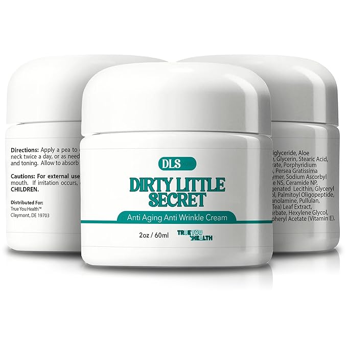 Dirty Little Secret - Our Best Anti Aging Anti Wrinkle Cream - Face, Neck, & Anti Eye Wrinkle Cream - Our Best Anti Wrinkle Face Cream for Women - Anti Wrinkle Neck Cream - Anti Wrinkle Eye Cream