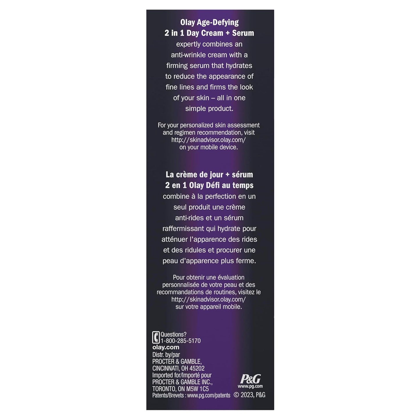 Age-Defying Face Serum & Day Cream 2-in-1, 1.7 oz